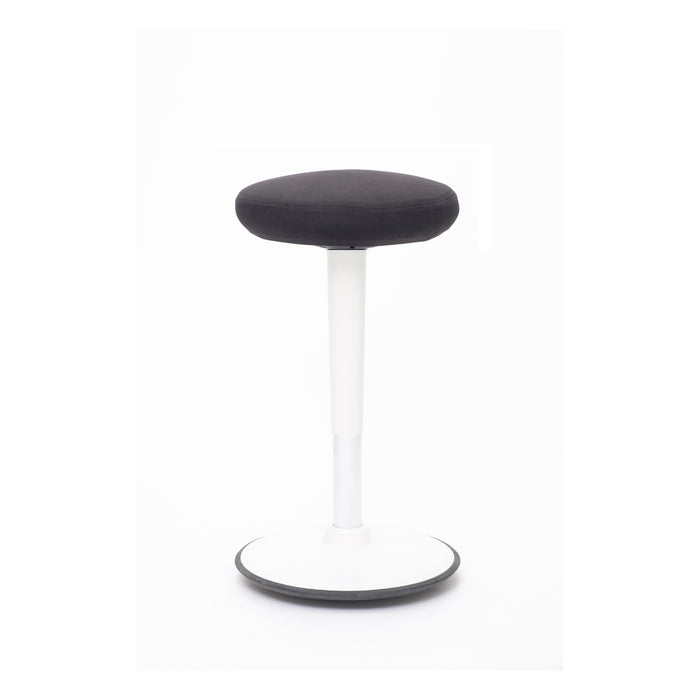 Stoo® Round Tall 57 - 86 cm, white/black