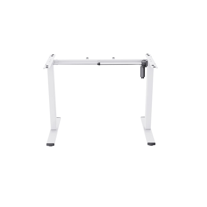 TC Desk Duo One electric desk frame - White