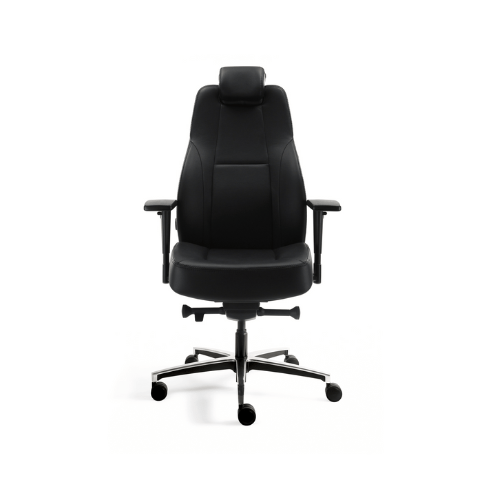 TC FREE B1 24/7 office chair - Black Stamskin® artificial leather