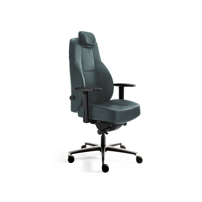 TC FREE B1 24/7 office chair - Black Stamskin® artificial leather