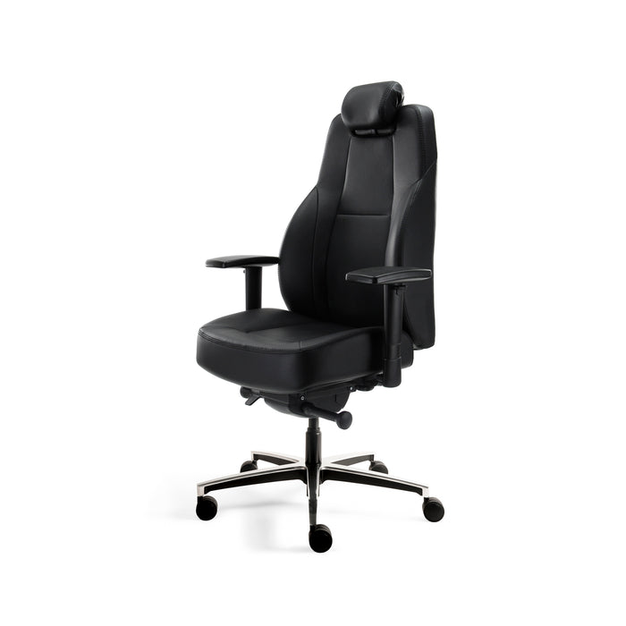 TC FREE B1 24/7 chair - Black Leather