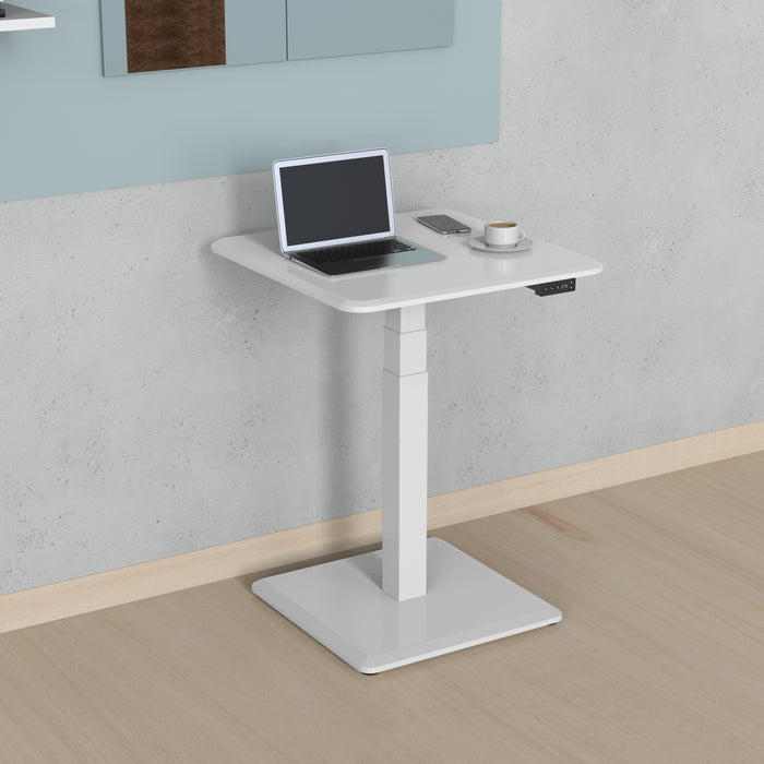 Stoo® Desk Single Compact sähköpöytä - Valkoinen