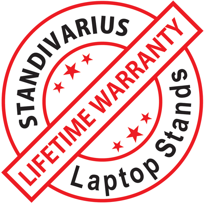 standivarius Oryx evo W Laptop stand with document holder for oversized laptops